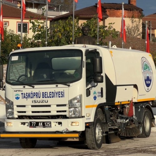 Taşköprü Belediyesi'nin Araçları Hizmete Hazır